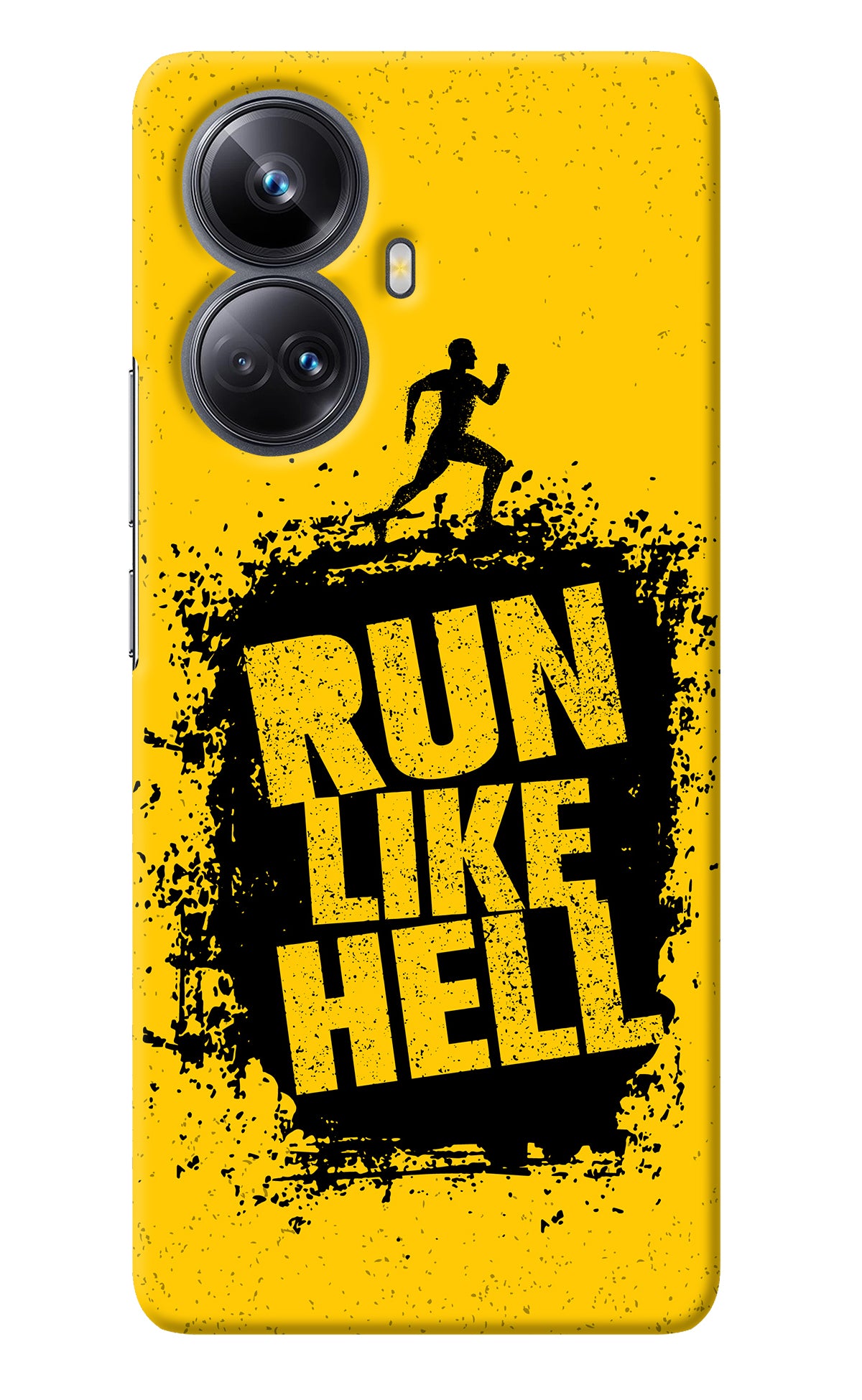 Run Like Hell Realme 10 Pro+ 5G Back Cover