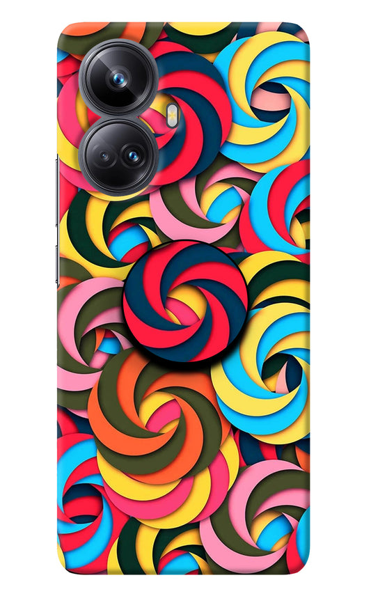 Spiral Pattern Realme 10 Pro+ 5G Pop Case