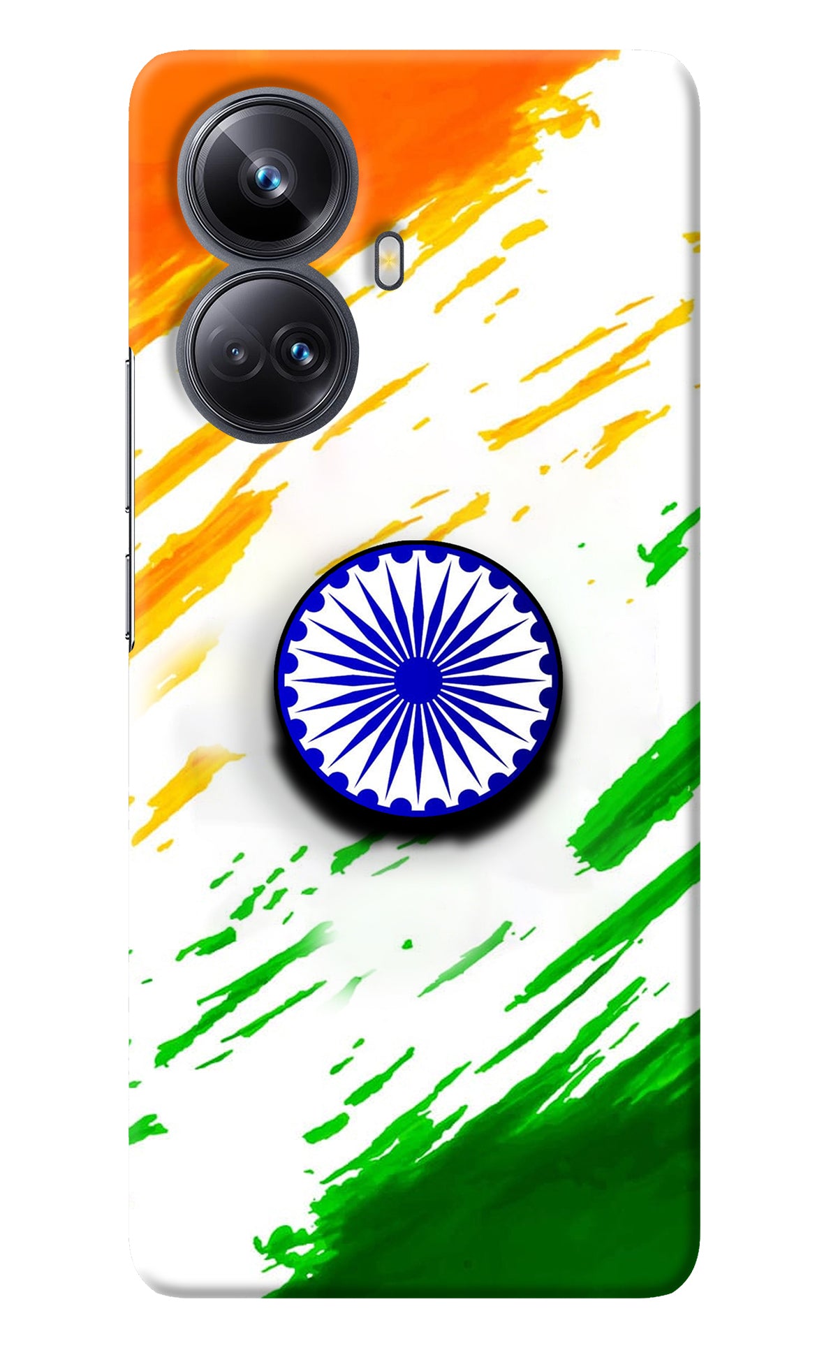 Indian Flag Ashoka Chakra Realme 10 Pro+ 5G Pop Case