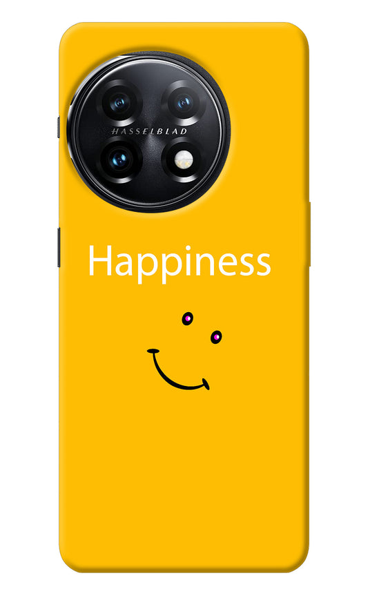 Happiness With Smiley OnePlus 11 5G Back Cover