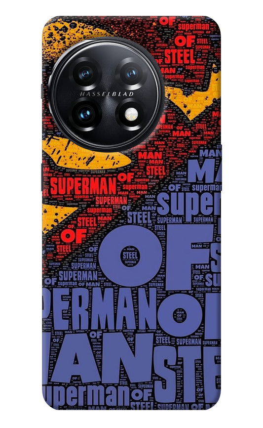 Superman OnePlus 11 5G Back Cover