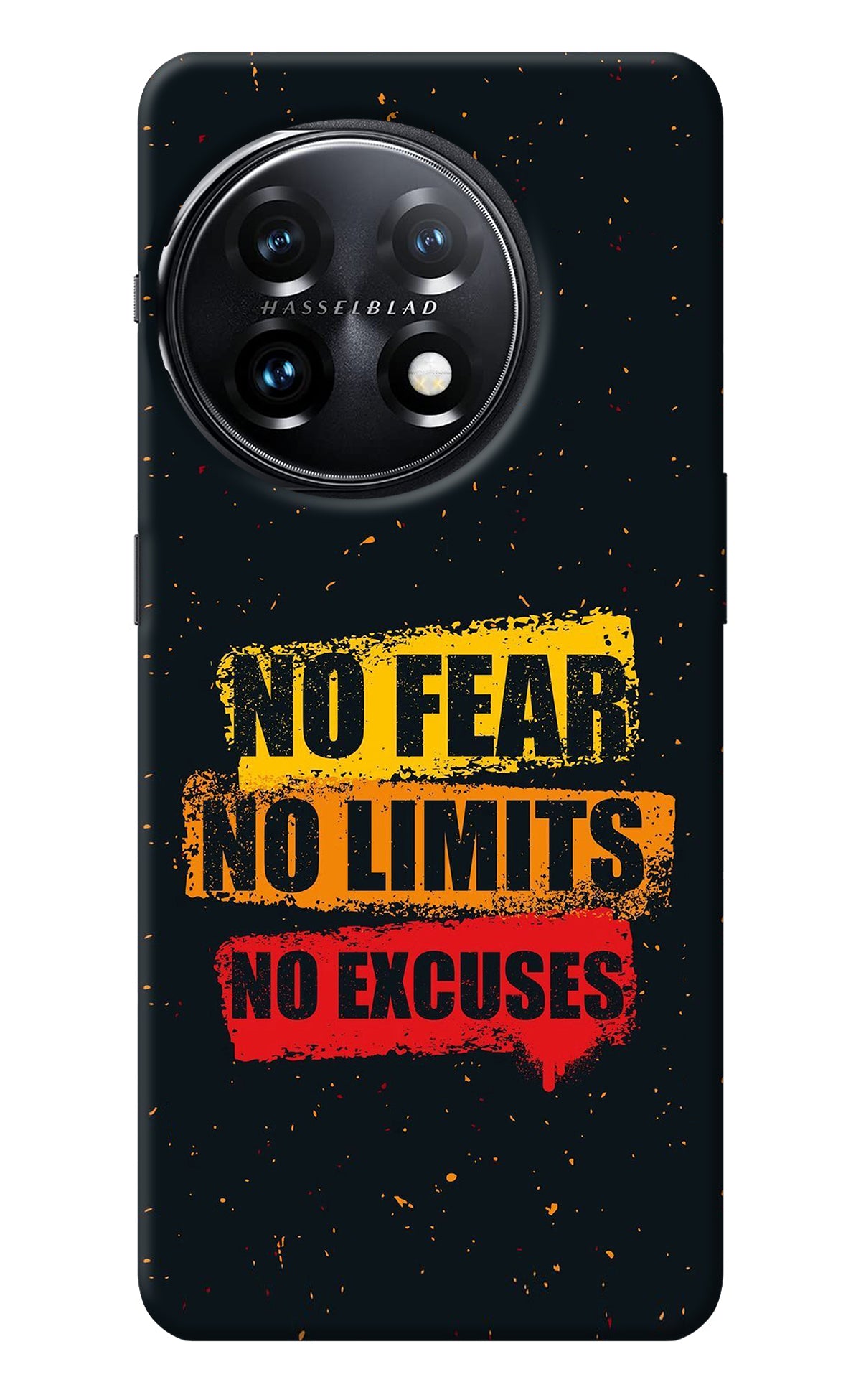 No Fear No Limits No Excuse OnePlus 11 5G Back Cover