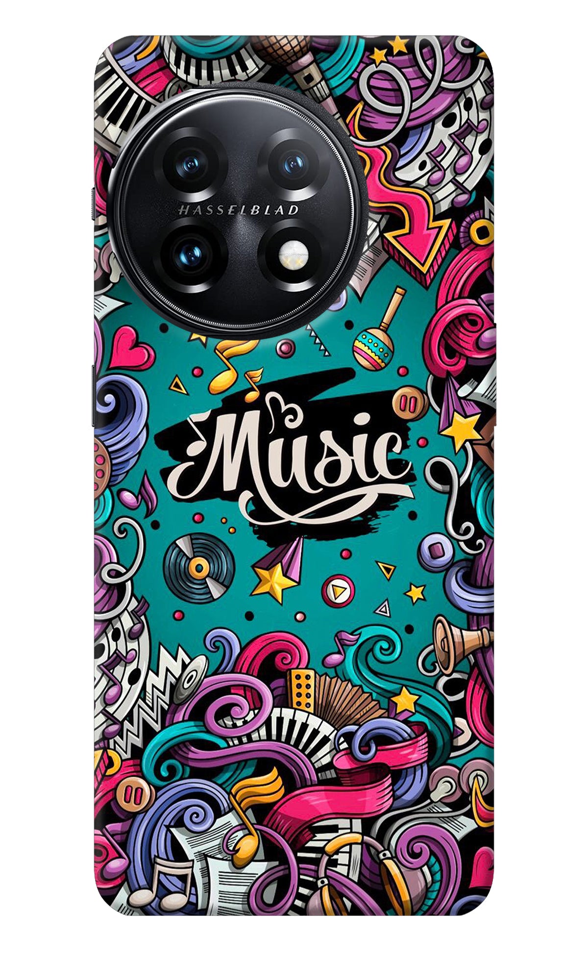 Music Graffiti OnePlus 11 5G Back Cover