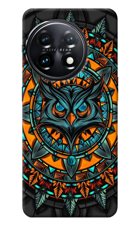 Angry Owl Art OnePlus 11 5G Back Cover