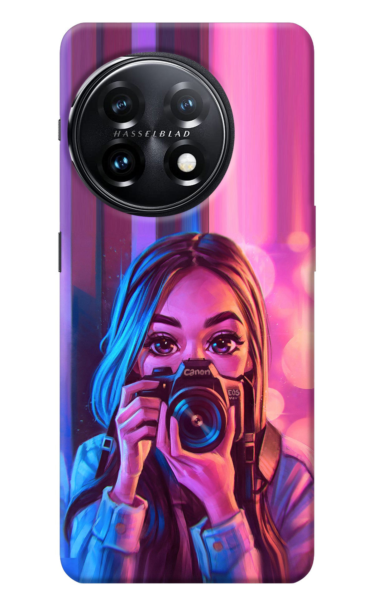 Girl Photographer OnePlus 11 5G Back Cover