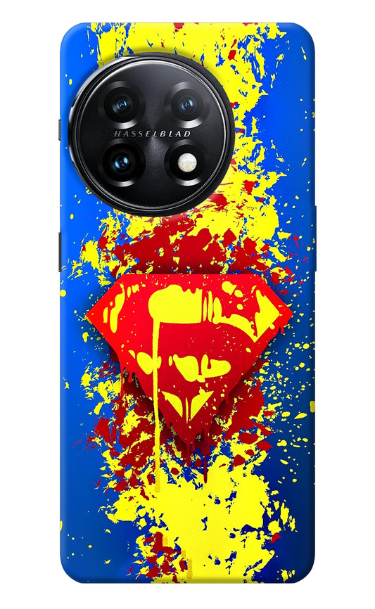 Superman logo OnePlus 11 5G Back Cover