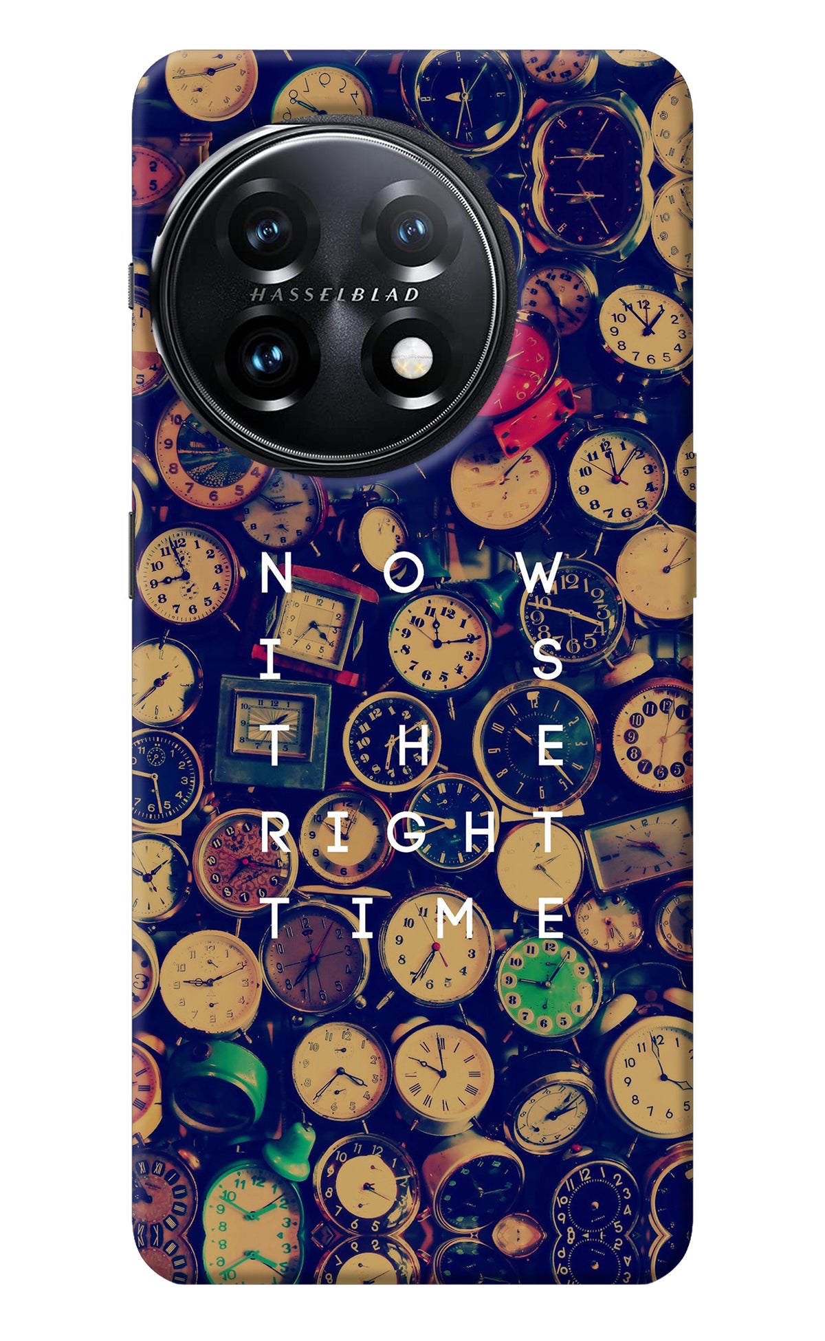 Now is the Right Time Quote OnePlus 11 5G Back Cover