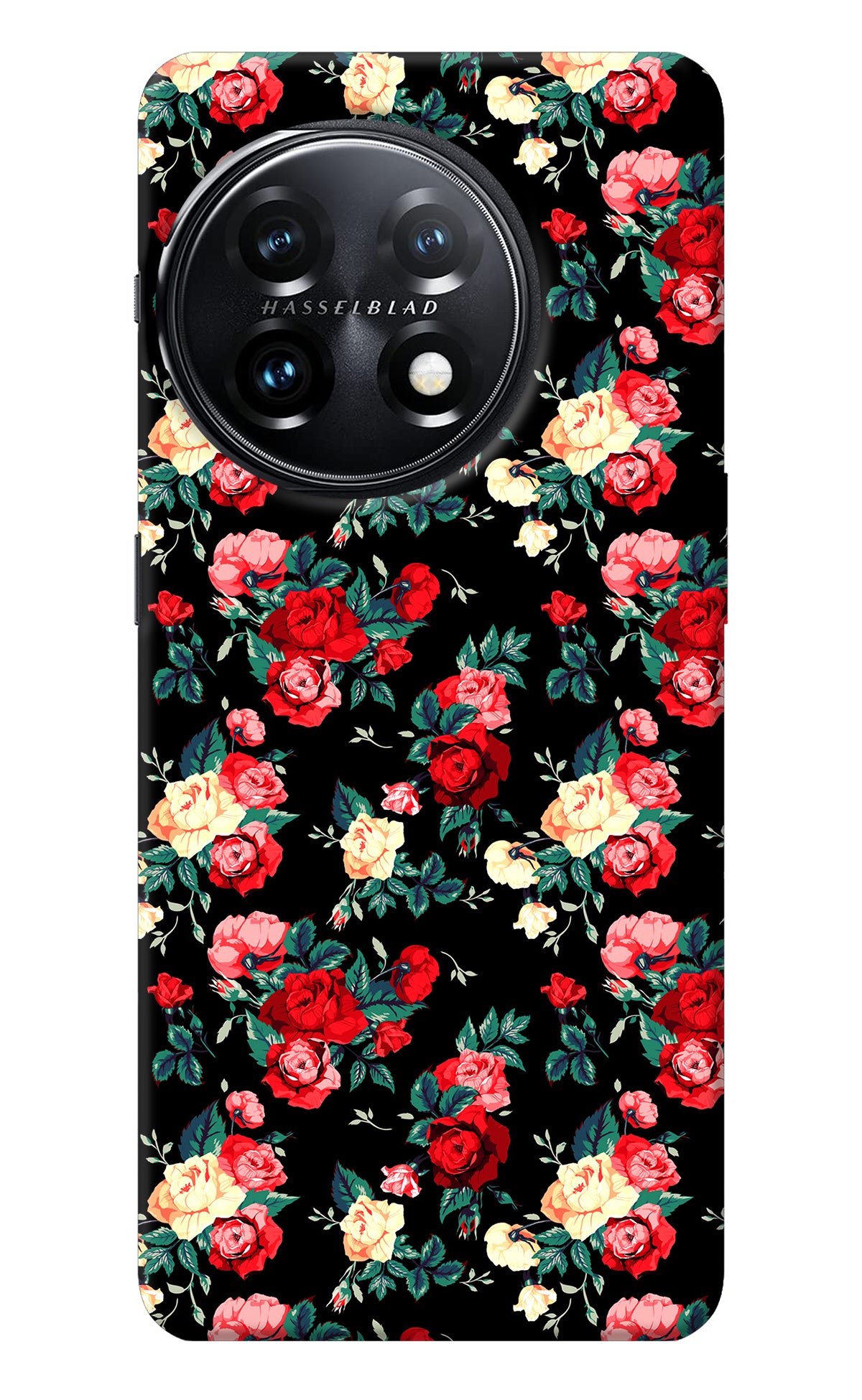 Rose Pattern OnePlus 11 5G Back Cover