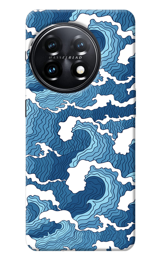 Blue Waves OnePlus 11 5G Back Cover