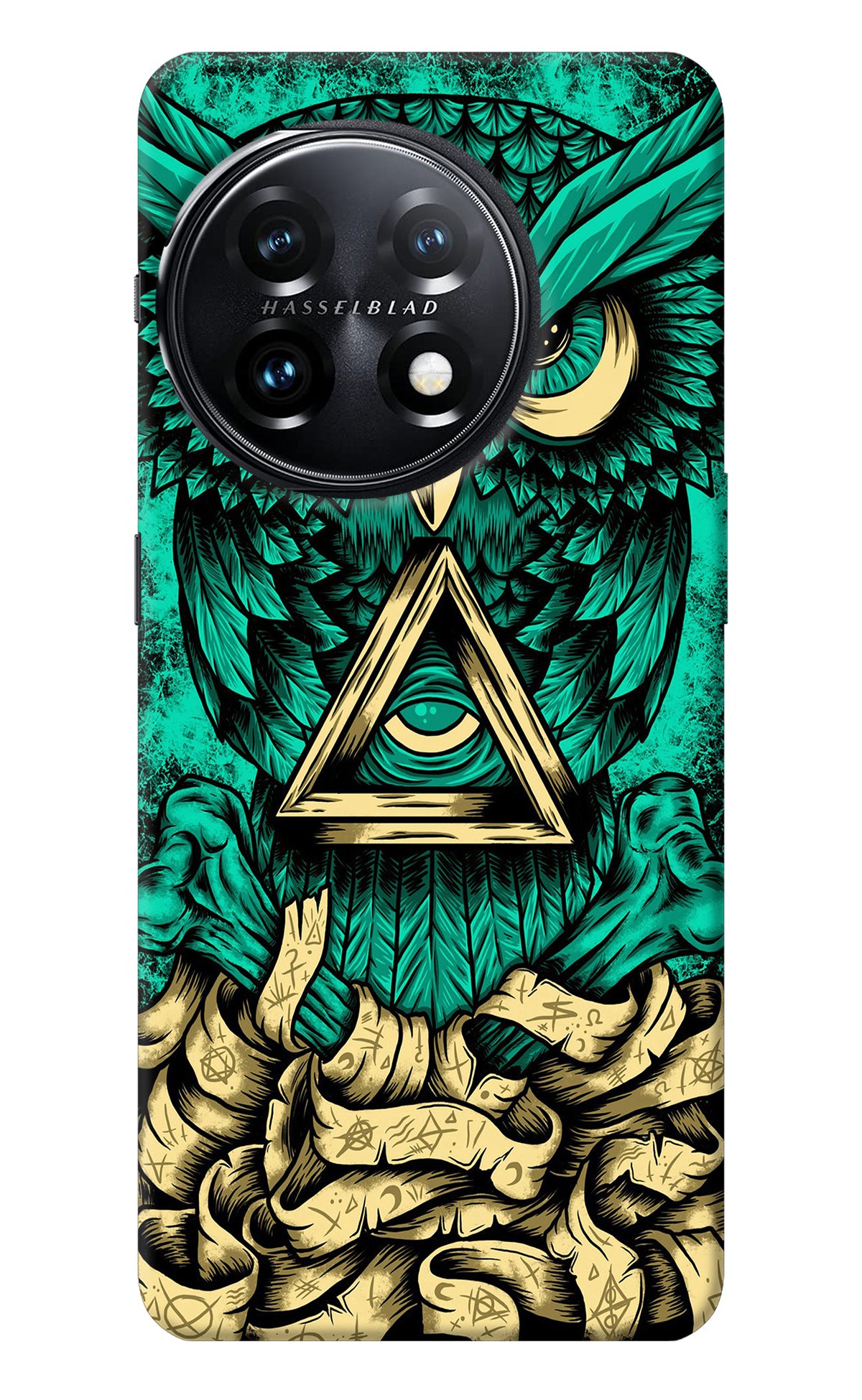 Green Owl OnePlus 11 5G Back Cover