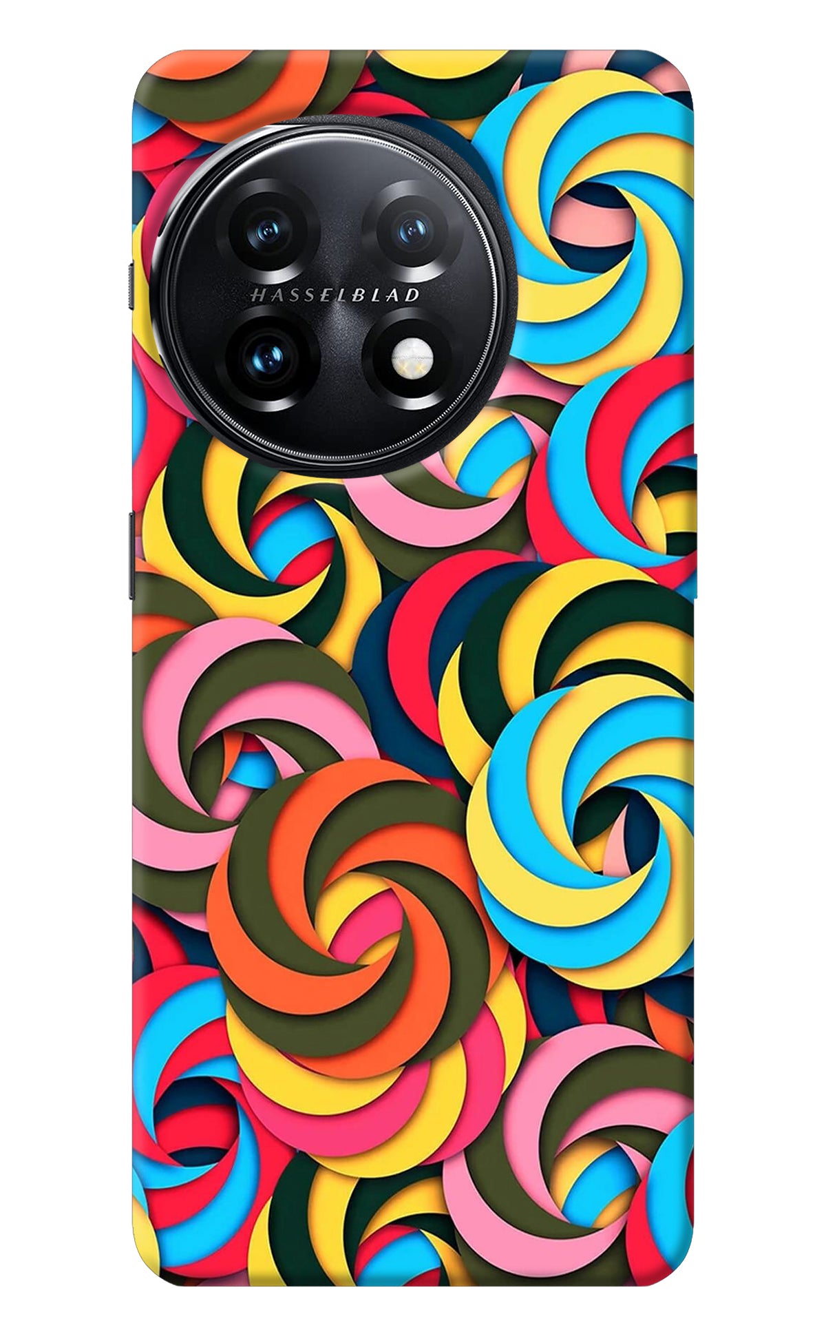 Spiral Pattern OnePlus 11 5G Back Cover