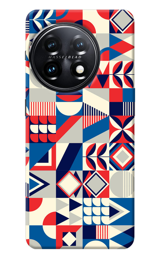 Colorful Pattern OnePlus 11 5G Back Cover