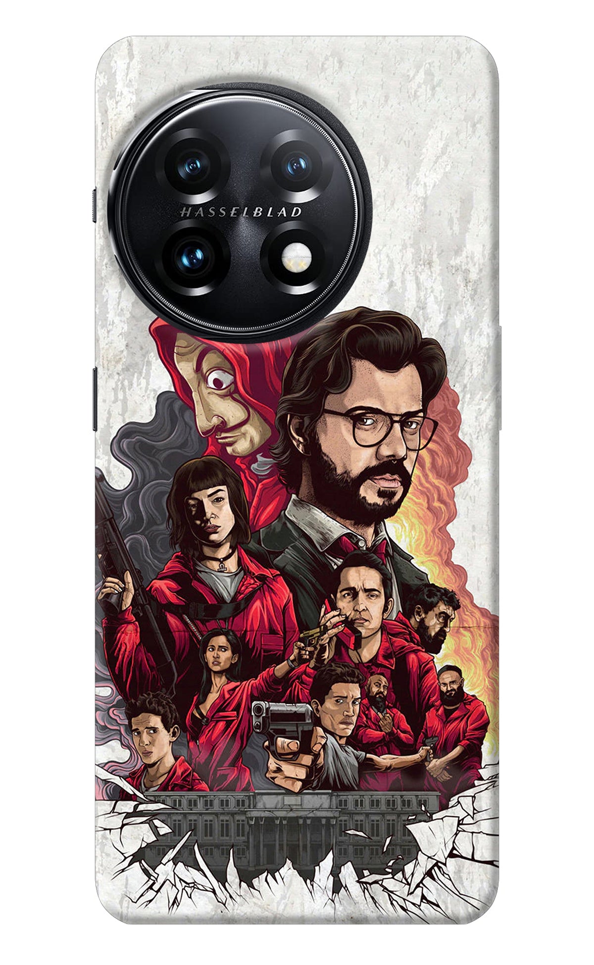 Money Heist Artwork OnePlus 11 5G Back Cover