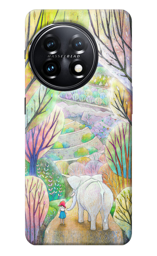 Nature Painting OnePlus 11 5G Back Cover