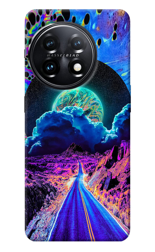 Psychedelic Painting OnePlus 11 5G Back Cover
