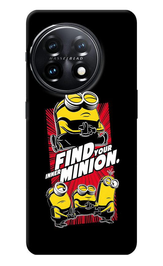 Find your inner Minion OnePlus 11 5G Back Cover