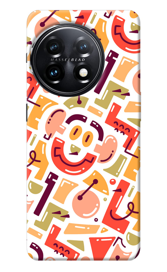 Doodle Pattern OnePlus 11 5G Back Cover