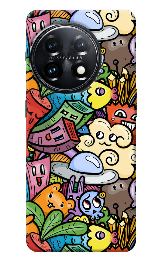 Veggie Doodle OnePlus 11 5G Back Cover