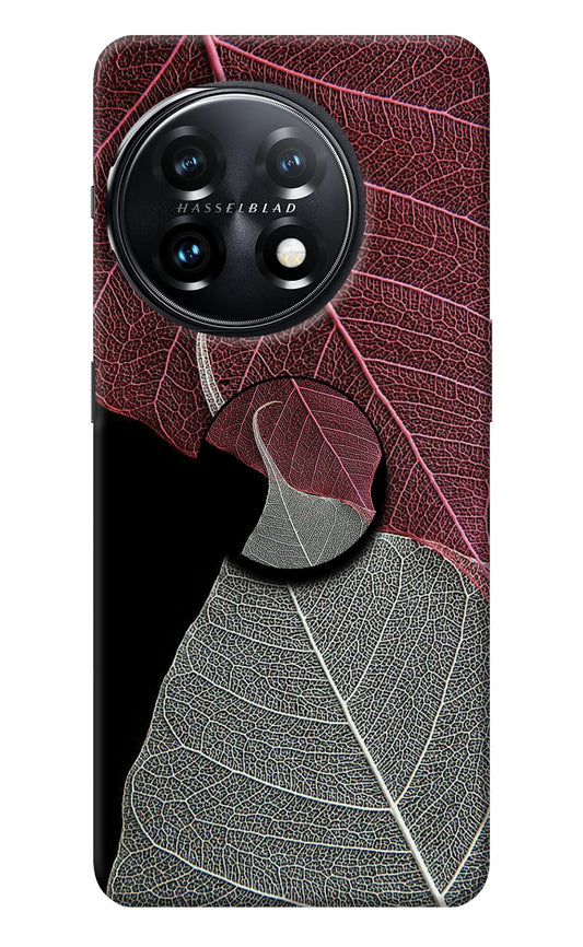 Leaf Pattern OnePlus 11 5G Pop Case