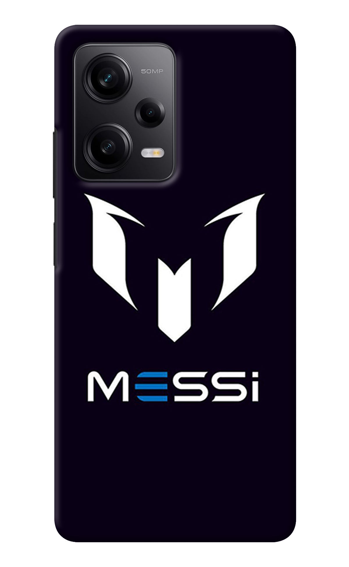 Messi Logo Redmi Note 12 5G Back Cover