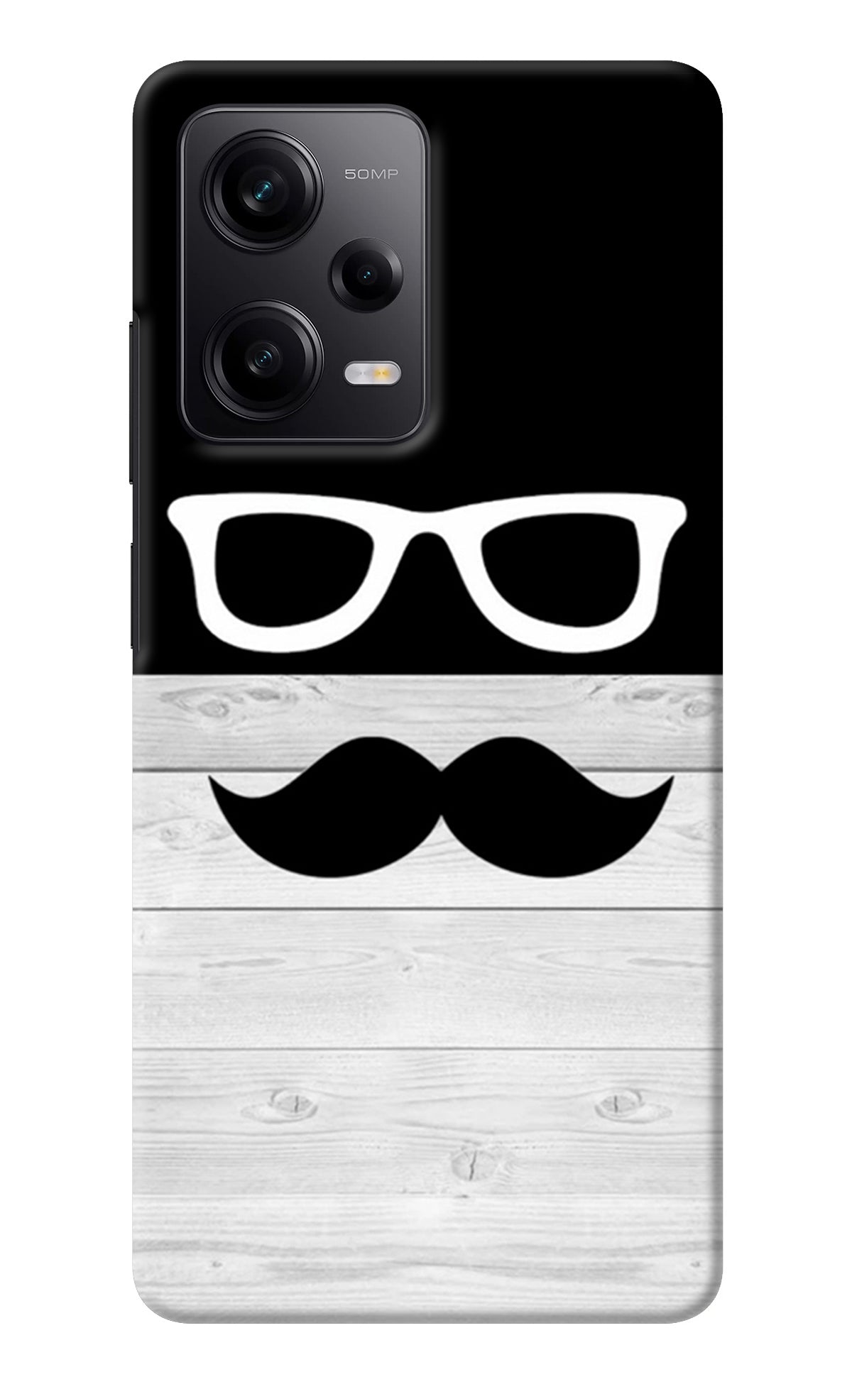 Mustache Redmi Note 12 5G Back Cover