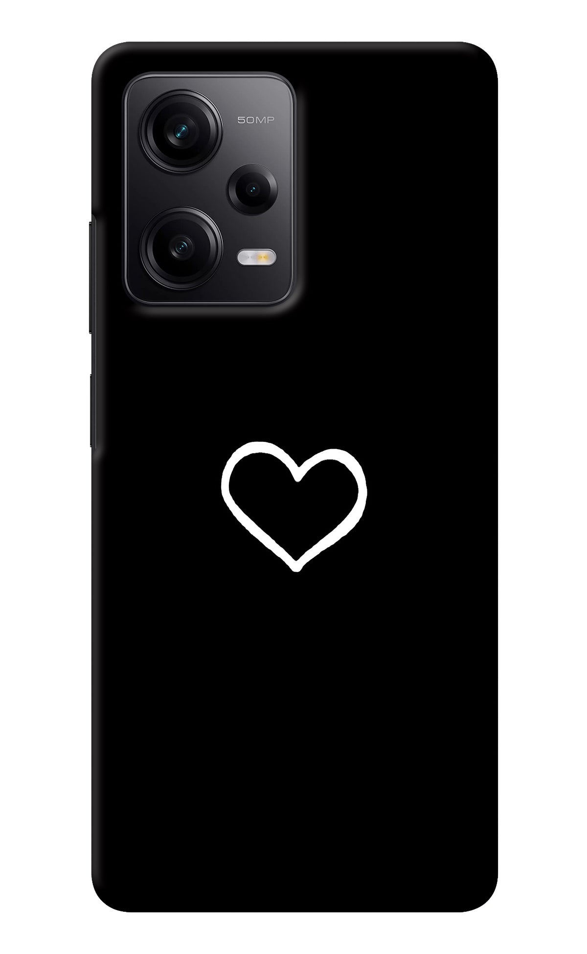 Heart Redmi Note 12 5G Back Cover