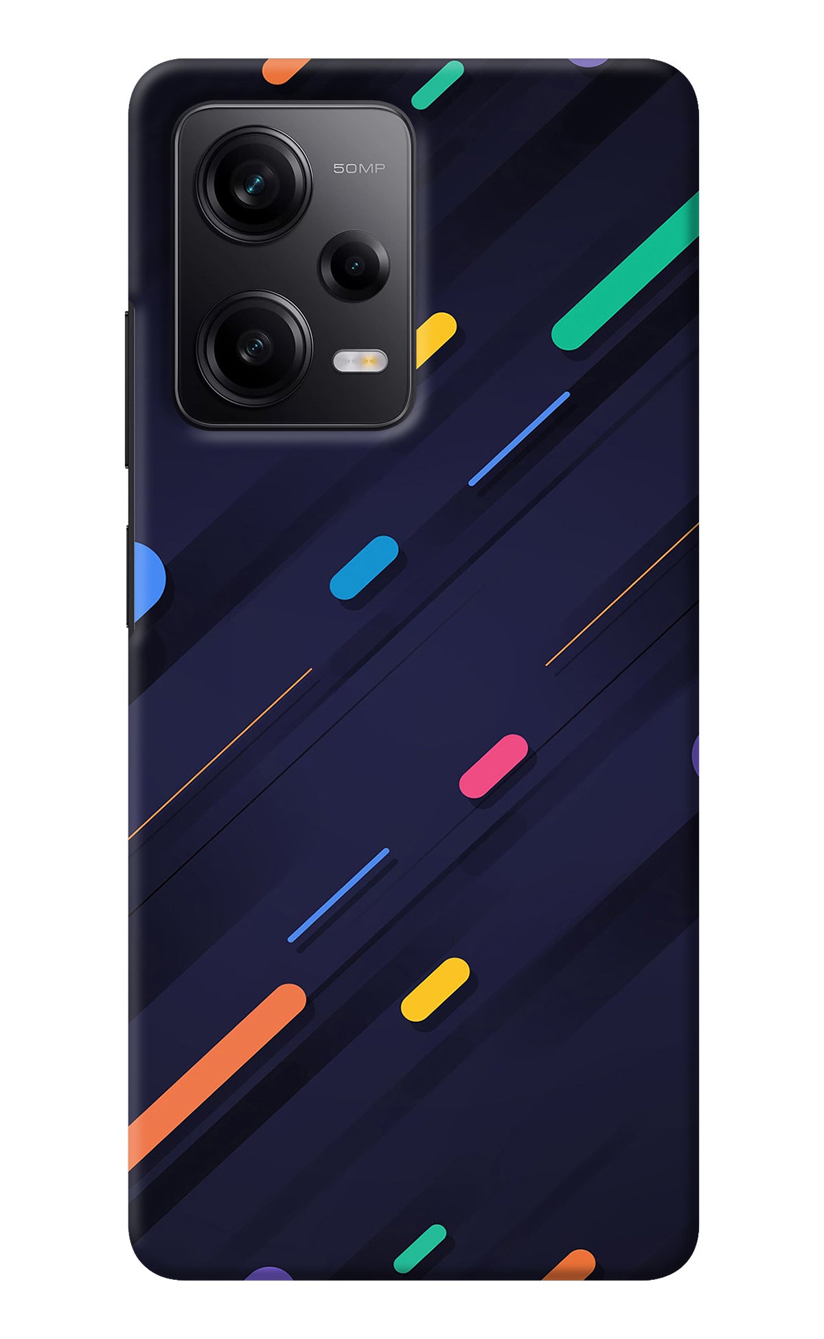 Abstract Design Redmi Note 12 5G Back Cover