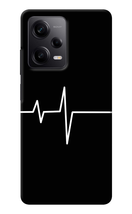 Heart Beats Redmi Note 12 5G Back Cover