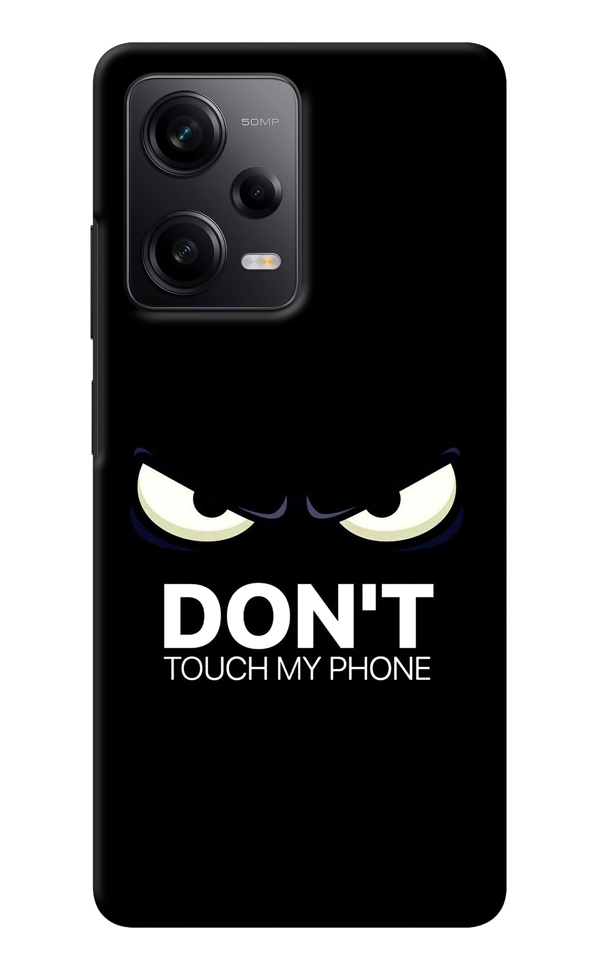 Don'T Touch My Phone Redmi Note 12 5G Back Cover
