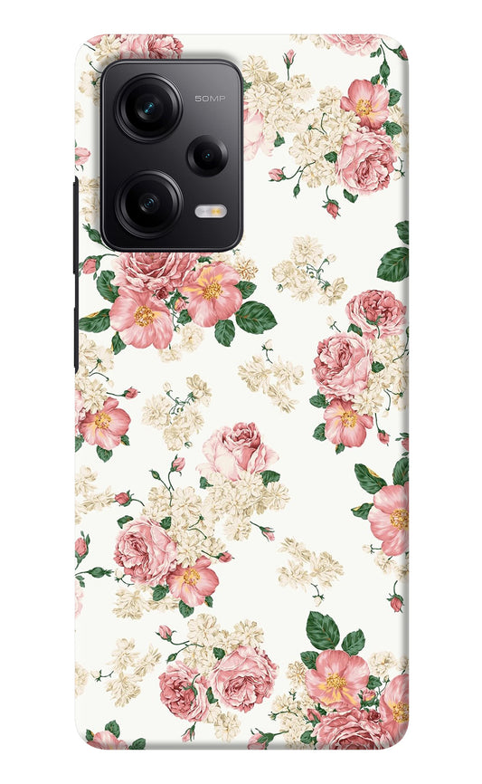 Flowers Redmi Note 12 5G Back Cover