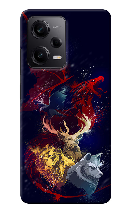 Game Of Thrones Redmi Note 12 5G Back Cover