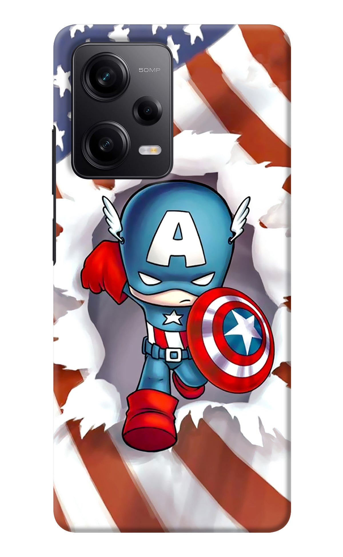 Captain America Redmi Note 12 5G Back Cover