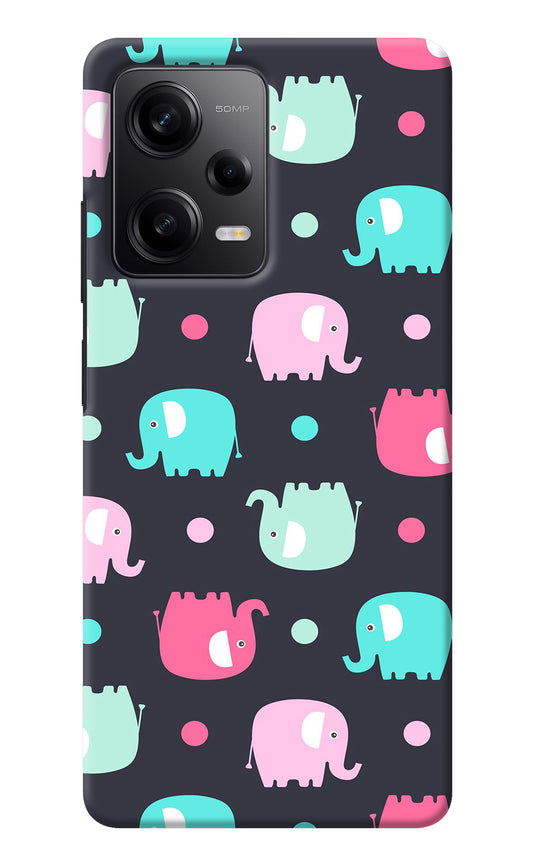 Elephants Redmi Note 12 5G Back Cover