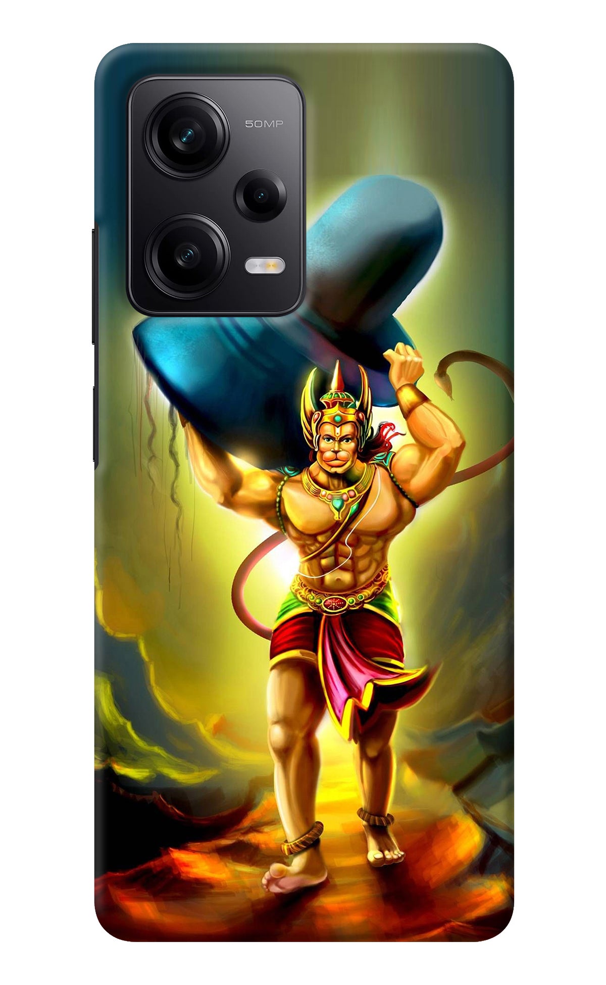 Lord Hanuman Redmi Note 12 5G Back Cover