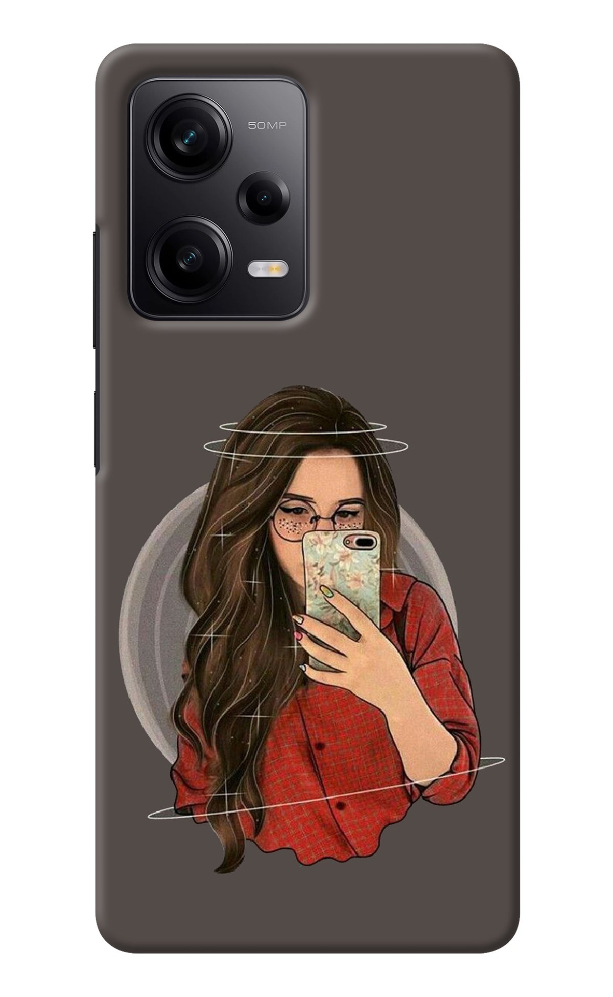 Selfie Queen Redmi Note 12 5G Back Cover