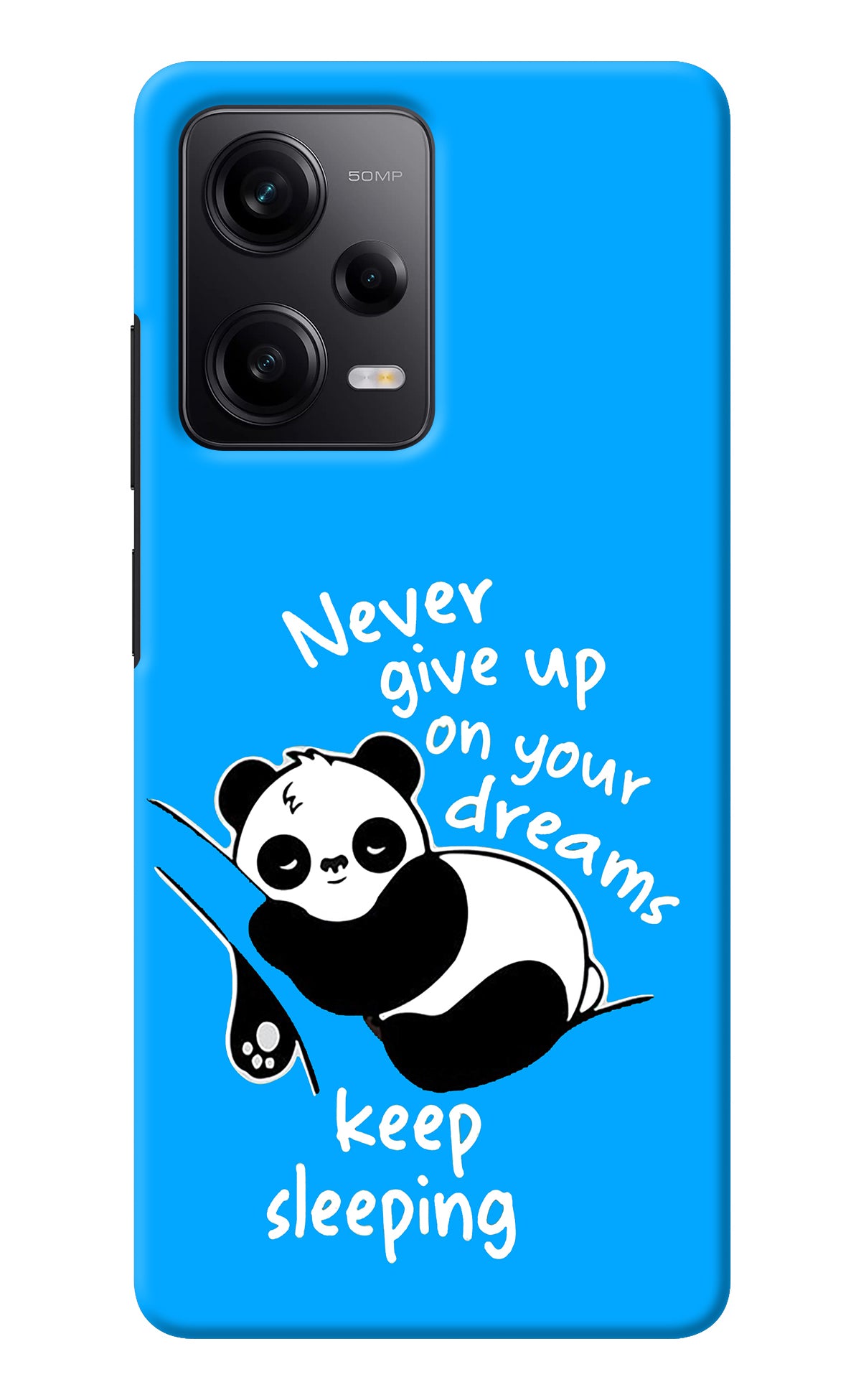 Keep Sleeping Redmi Note 12 5G Back Cover