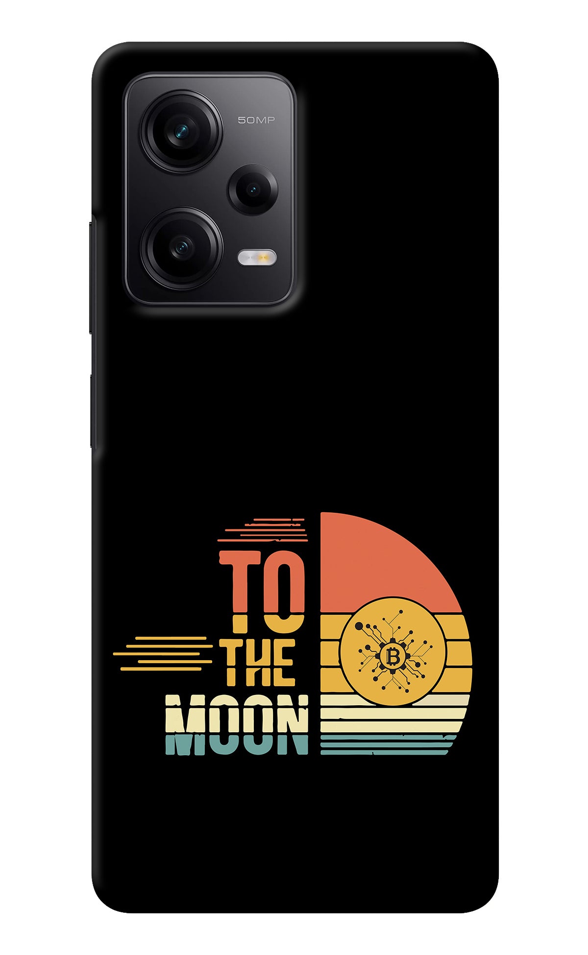To the Moon Redmi Note 12 5G Back Cover