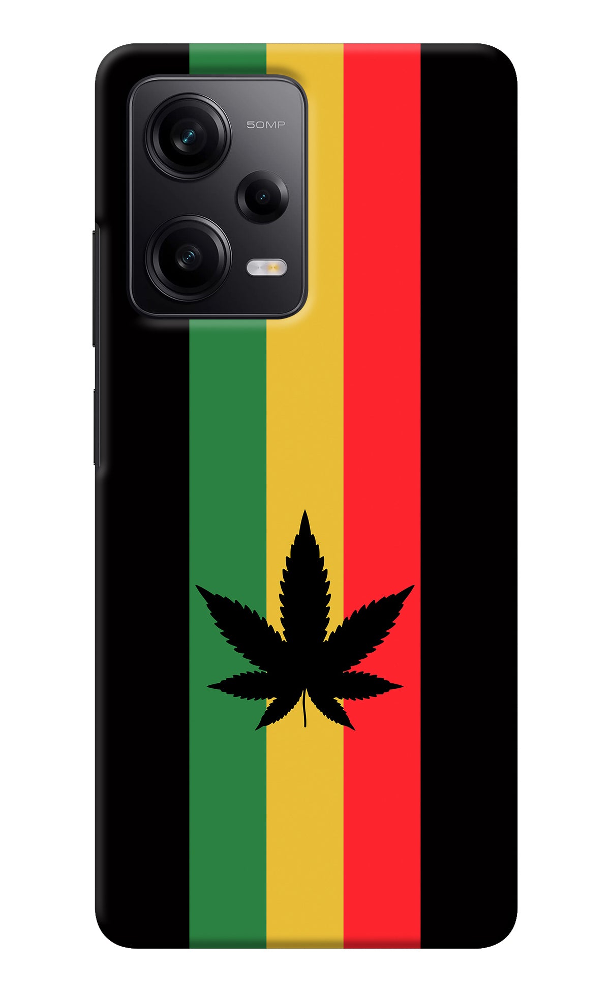 Weed Flag Redmi Note 12 5G Back Cover