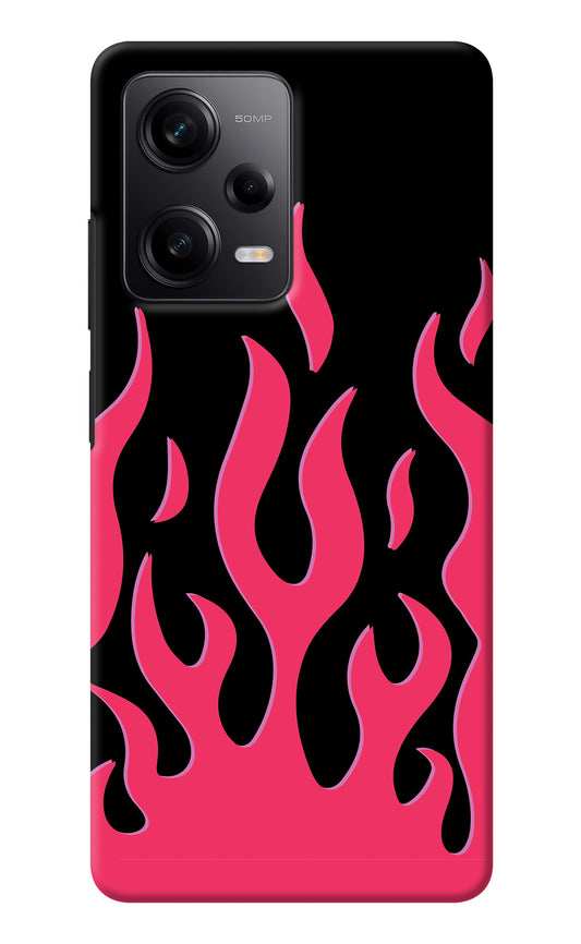 Fire Flames Redmi Note 12 5G Back Cover