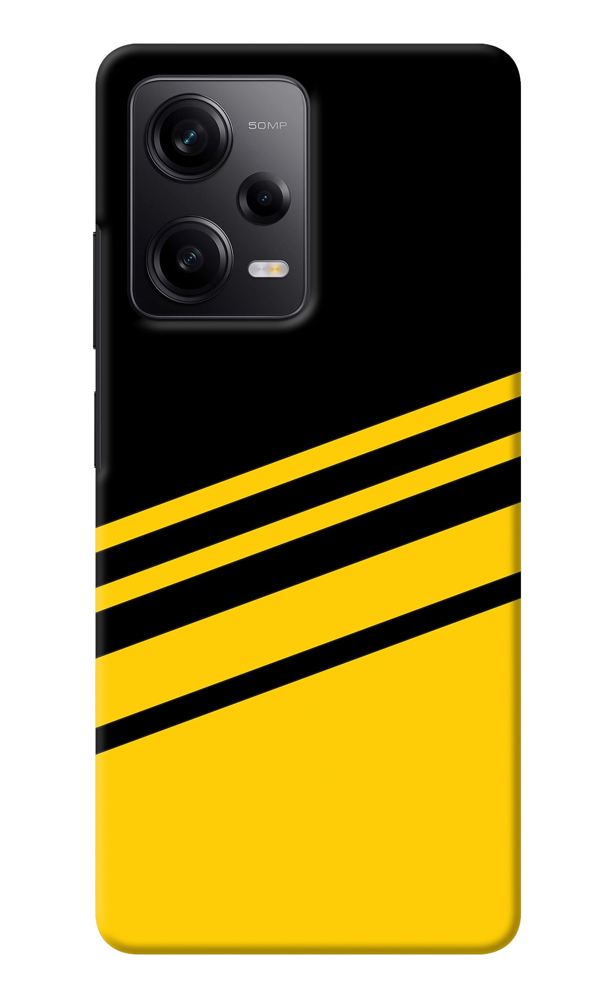 Yellow Shades Redmi Note 12 5G Back Cover