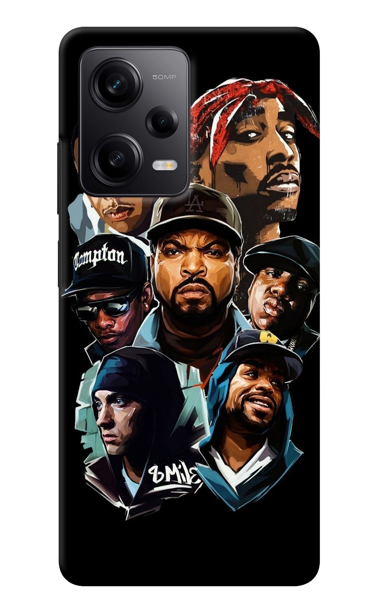 Rappers Redmi Note 12 5G Back Cover