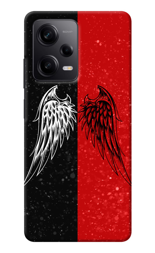 Wings Redmi Note 12 5G Back Cover