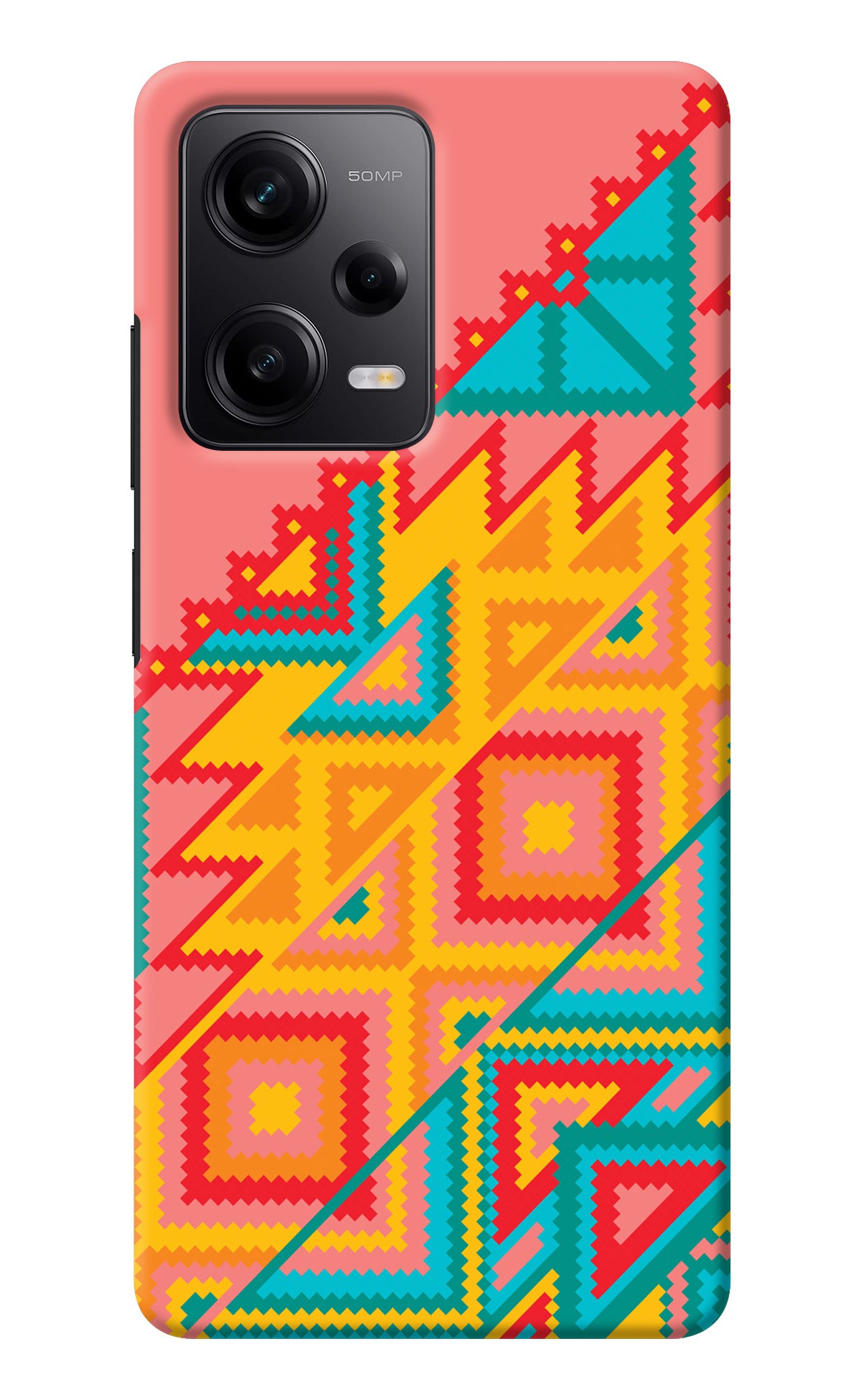 Aztec Tribal Redmi Note 12 5G Back Cover