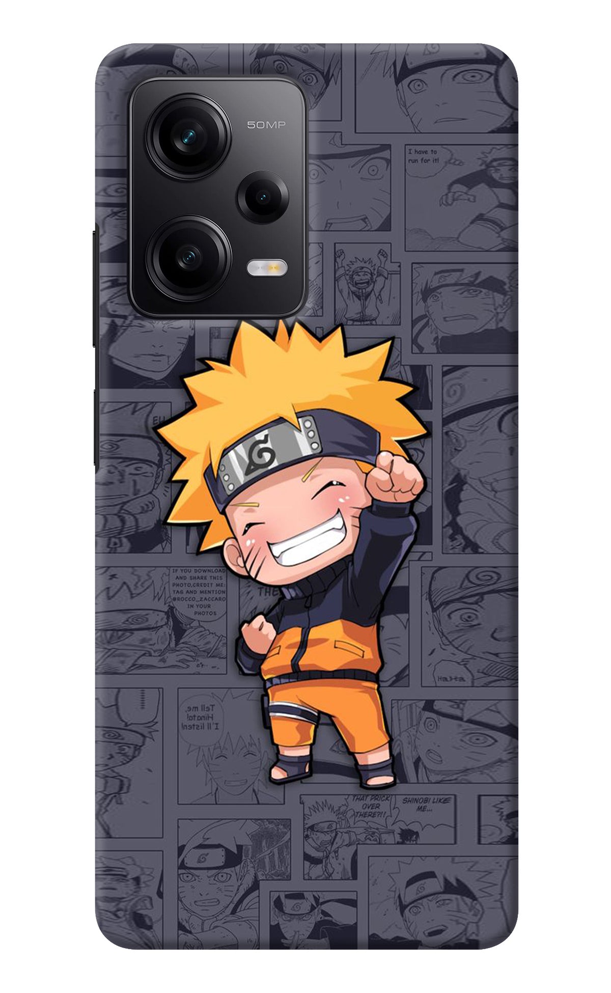 Chota Naruto Redmi Note 12 5G Back Cover