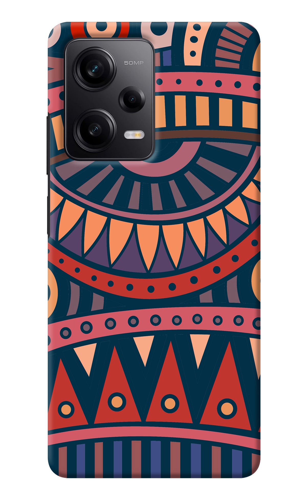 African Culture Design Redmi Note 12 5G Back Cover