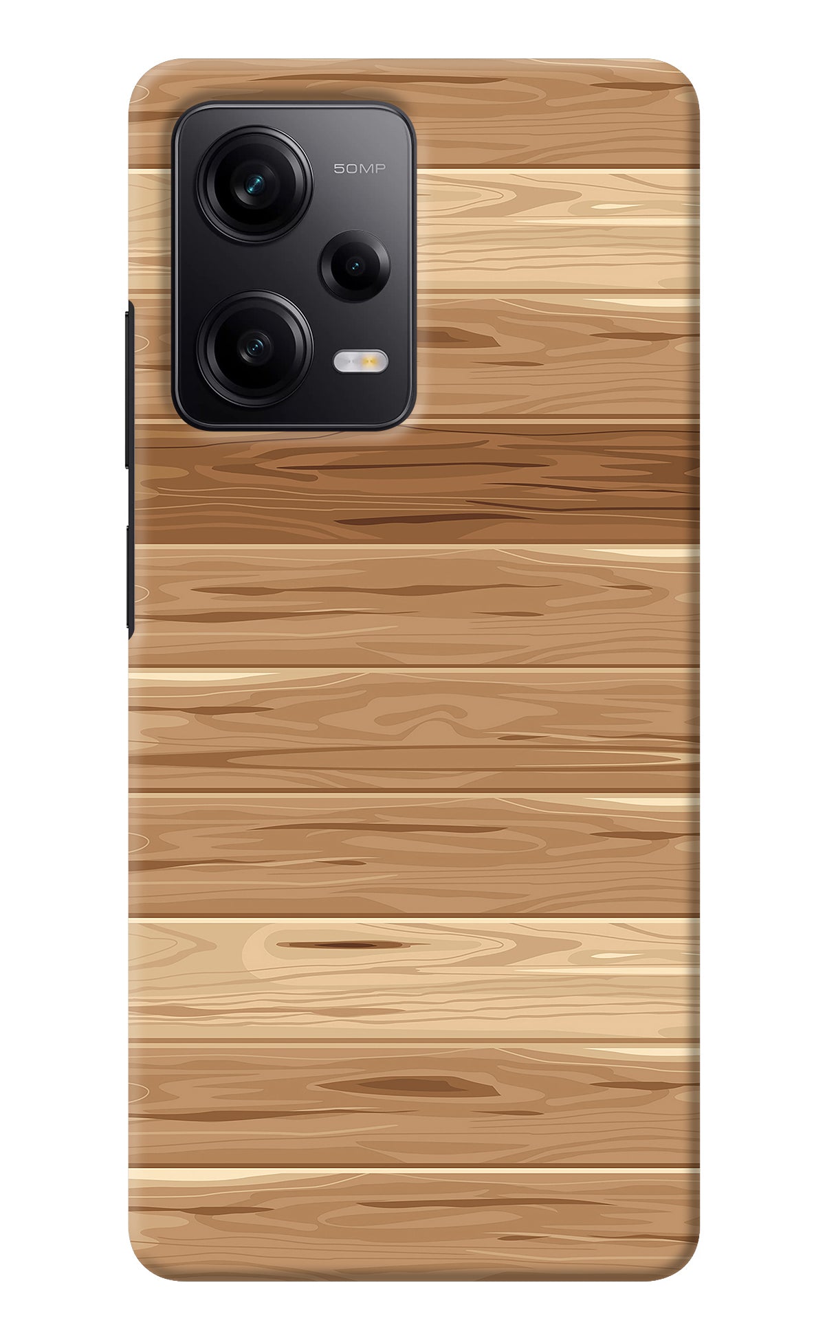 Wooden Vector Redmi Note 12 Pro 5G Back Cover