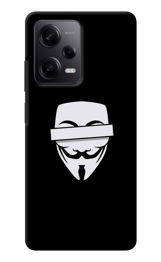 Anonymous Face Redmi Note 12 Pro 5G Back Cover