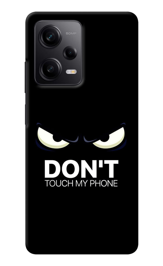 Don'T Touch My Phone Redmi Note 12 Pro 5G Back Cover