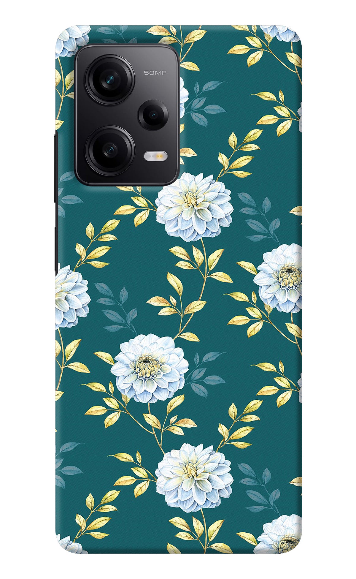 Flowers Redmi Note 12 Pro 5G Back Cover