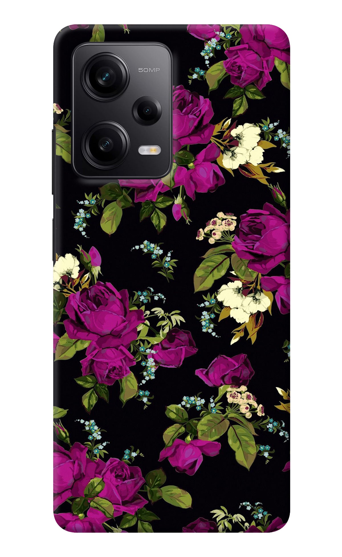 Flowers Redmi Note 12 Pro 5G Back Cover